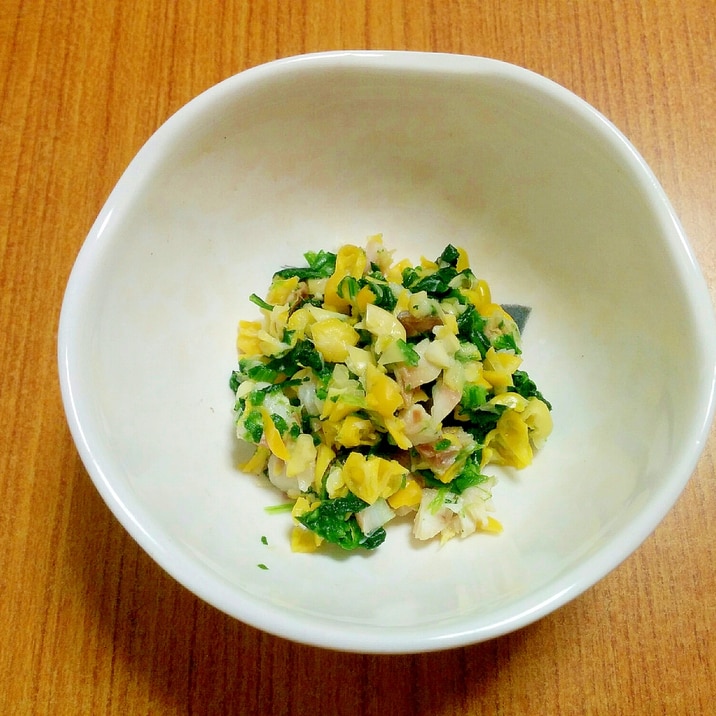 離乳食 ほうれん草とコーンの魚サラダ レシピ 作り方 By Basyama 楽天レシピ 離乳食 ほうれん草とコーンの魚サラダ レシピ 作り方 By Basyama 楽天レシピ